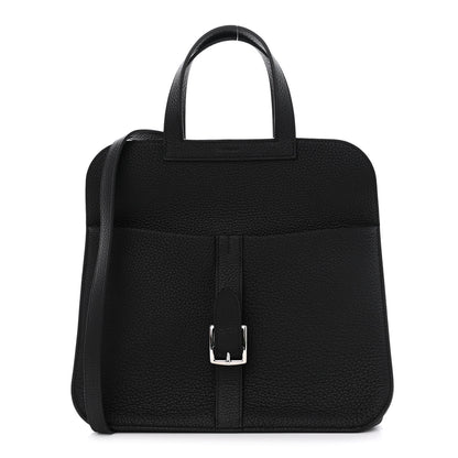 Hermes Taurillon Clemence Halzan 31 GM Black 1 of 10