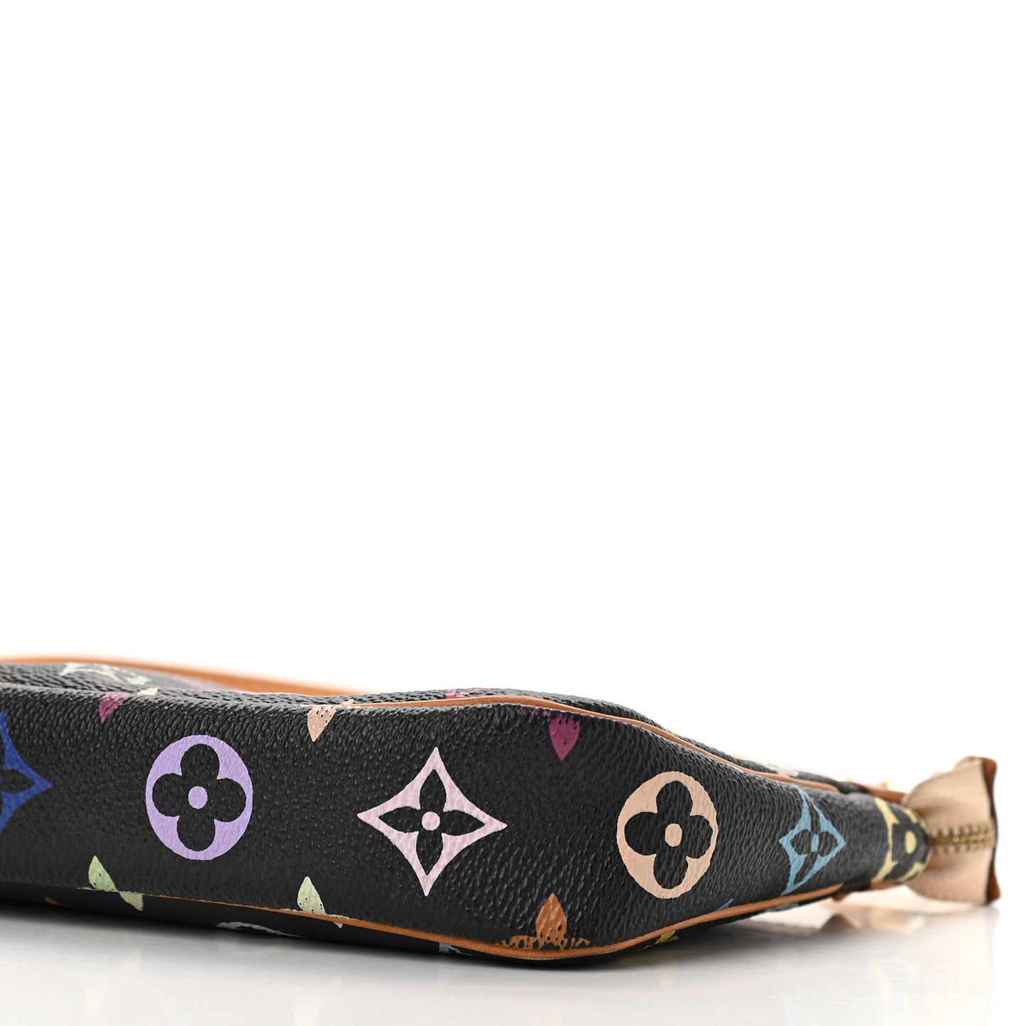 Monogram Multicolor Pochette Accessories Black Long Strap