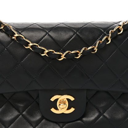 Chanel Lambskin Quilted Small Double Flap Black 9 of 12