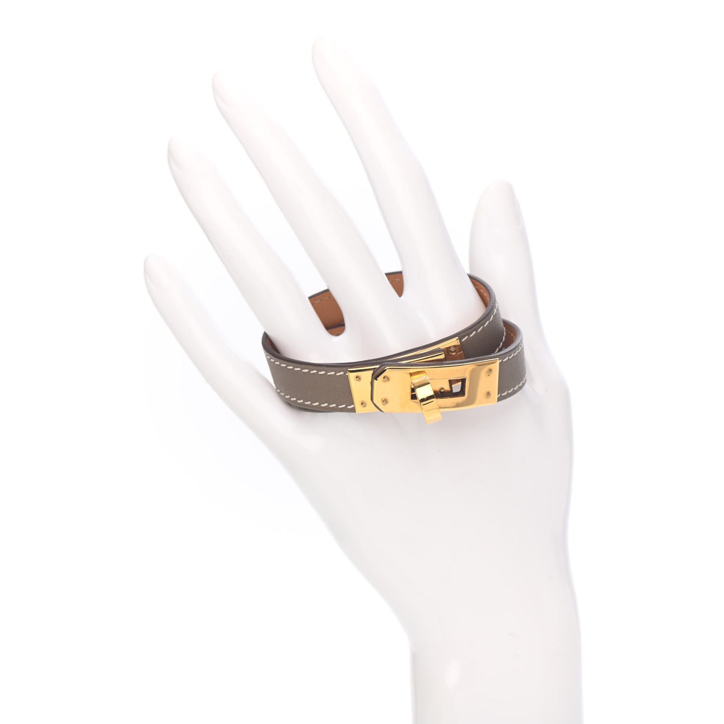 Swift Kelly Double Tour Bracelet T2 Etoupe