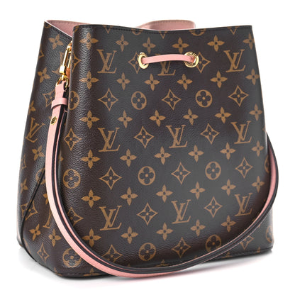 Louis Vuitton Monogram Neonoe MM Rose Poudre 3 of 8