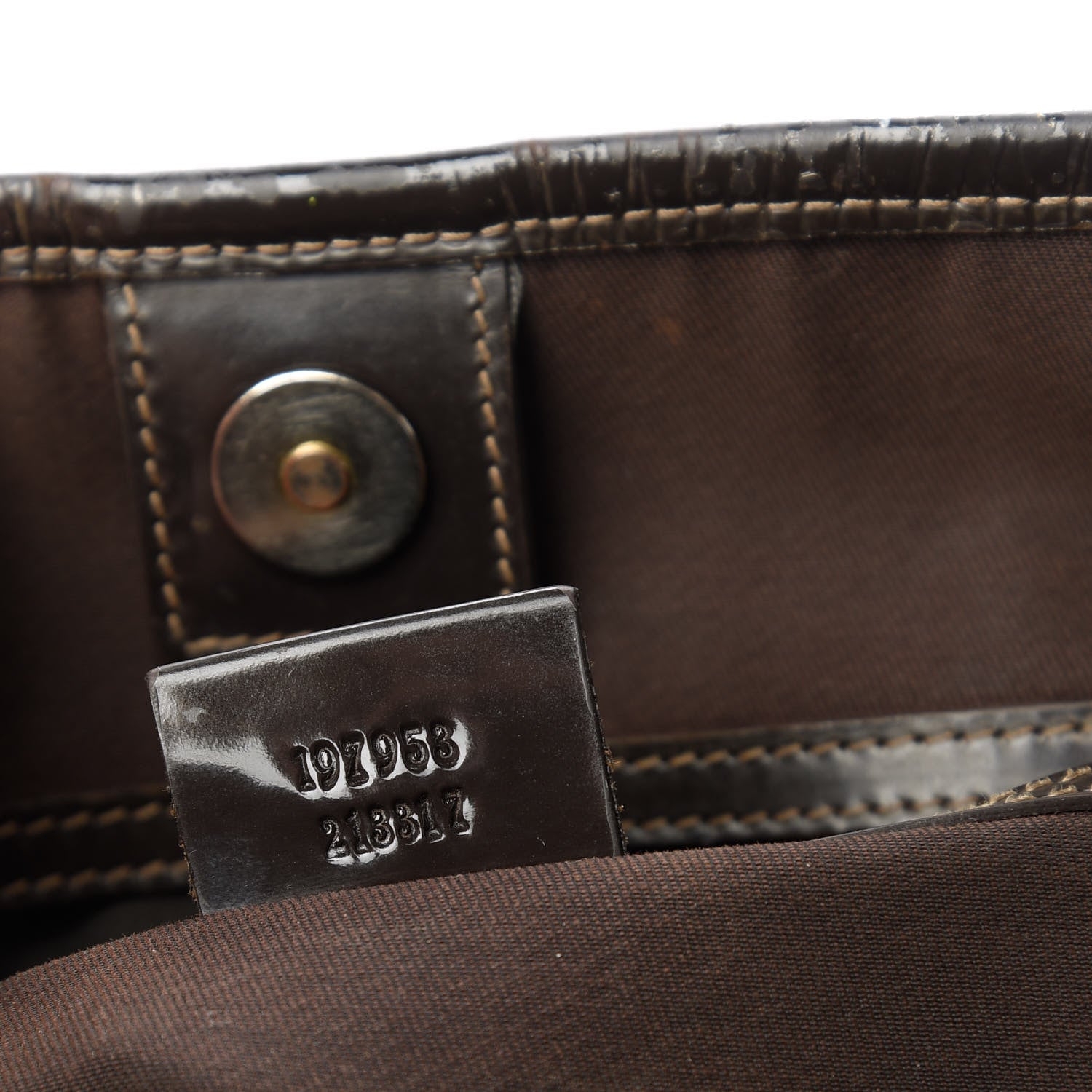 Gucci GG Plus Monogram Medium Joy Tote Brown 9 of 11