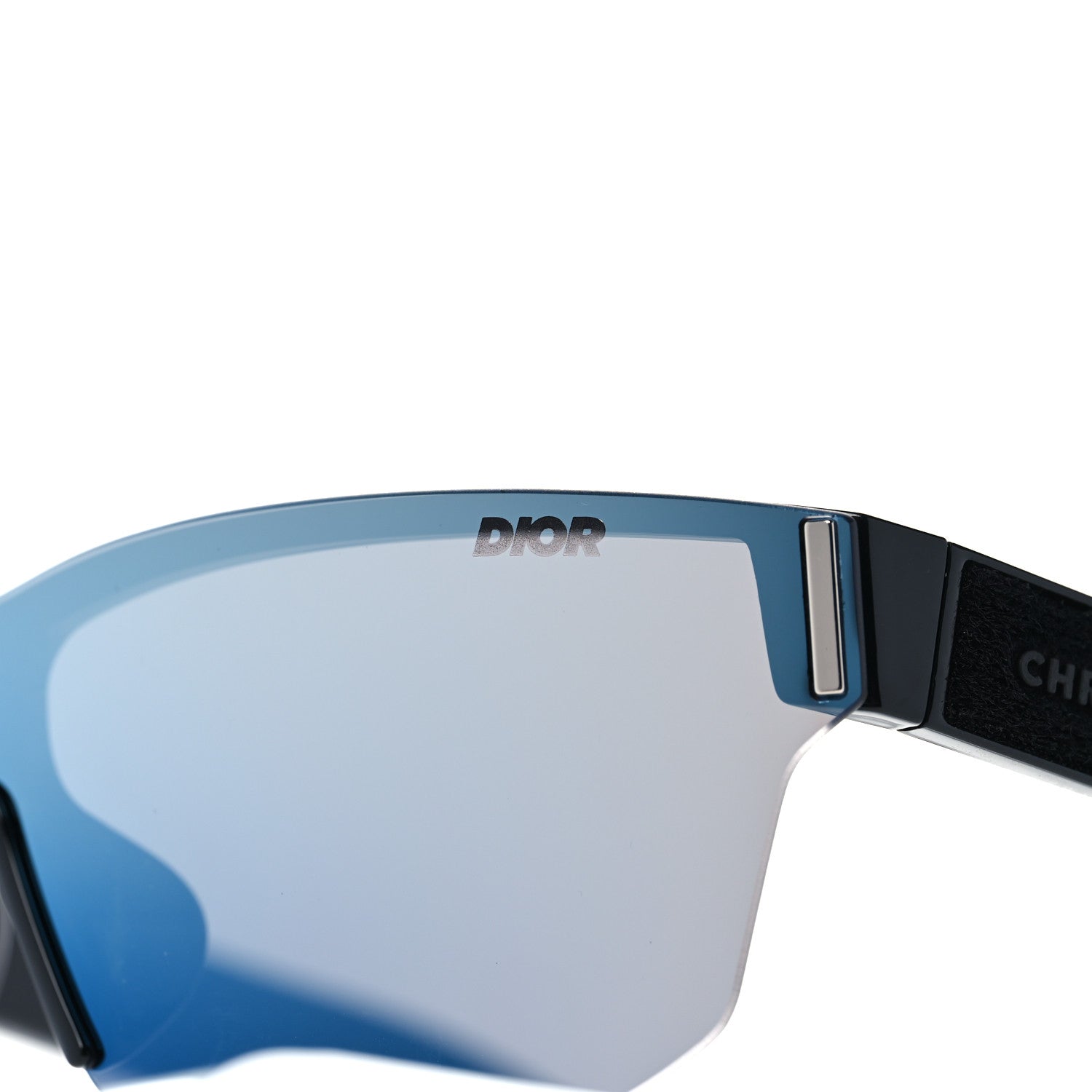 Christian Dior Acetate Mirrored Diorxtrem M2U Mask Sunglasses Black 6 of 8