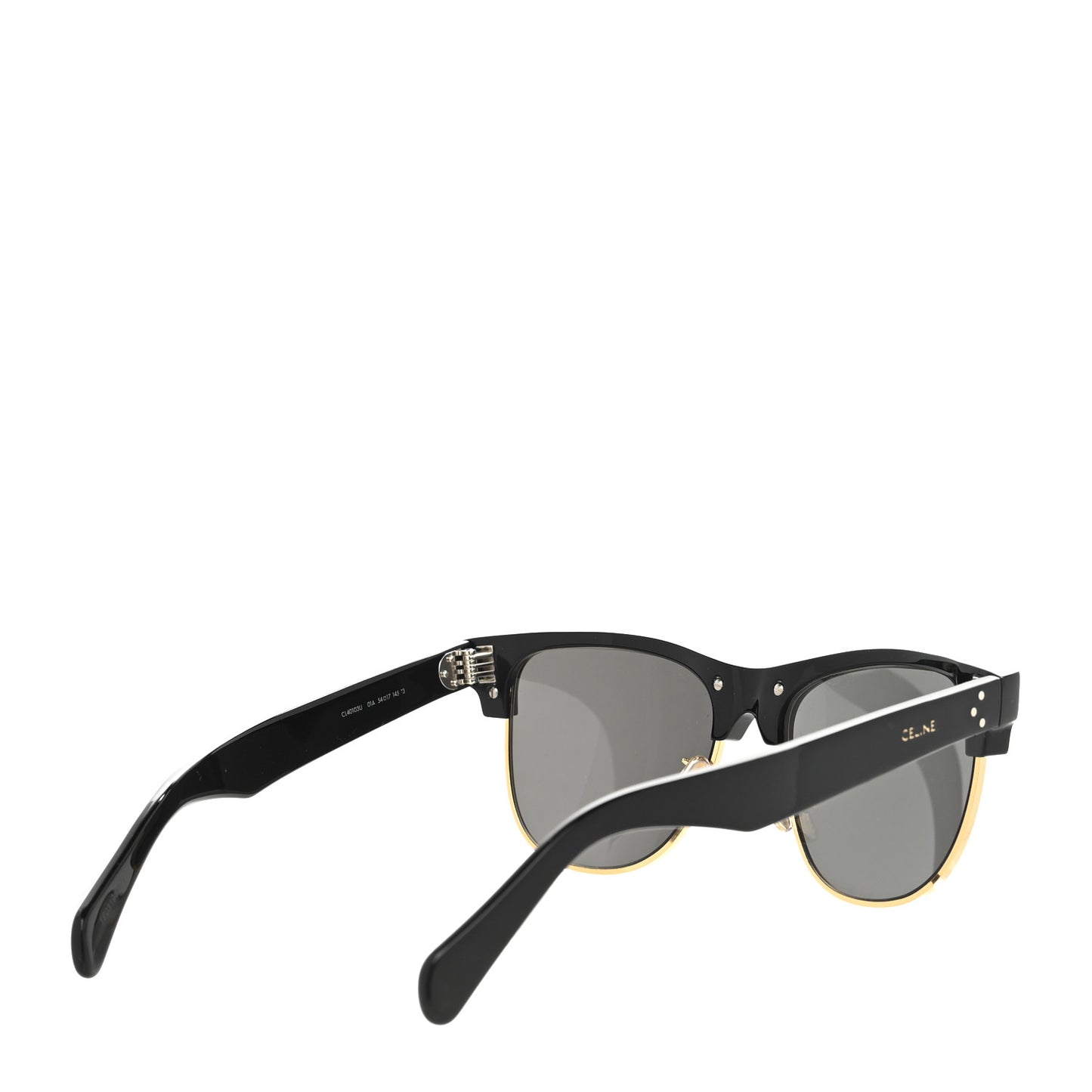 Acetate Cat Eye Sunglasses CL40103U Black Gold