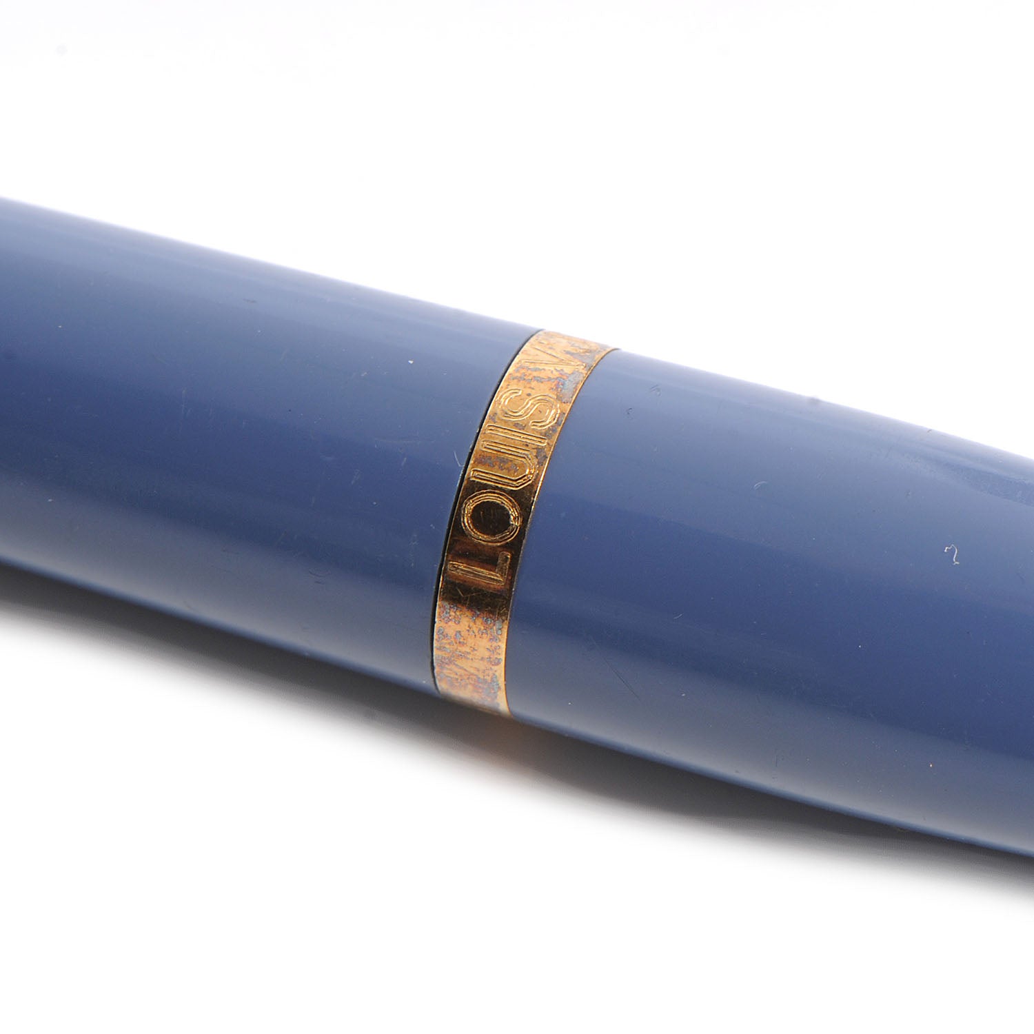 Louis Vuitton Ballpoint Pen Blue 3 of 5
