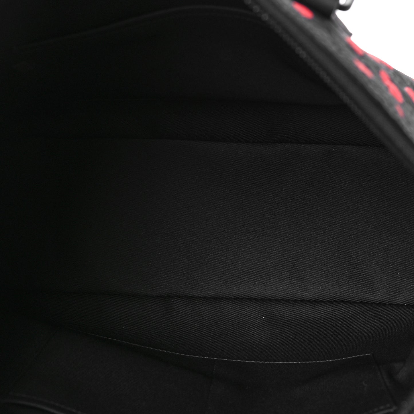 LV X YK Taurillon Lock It MM Black Red