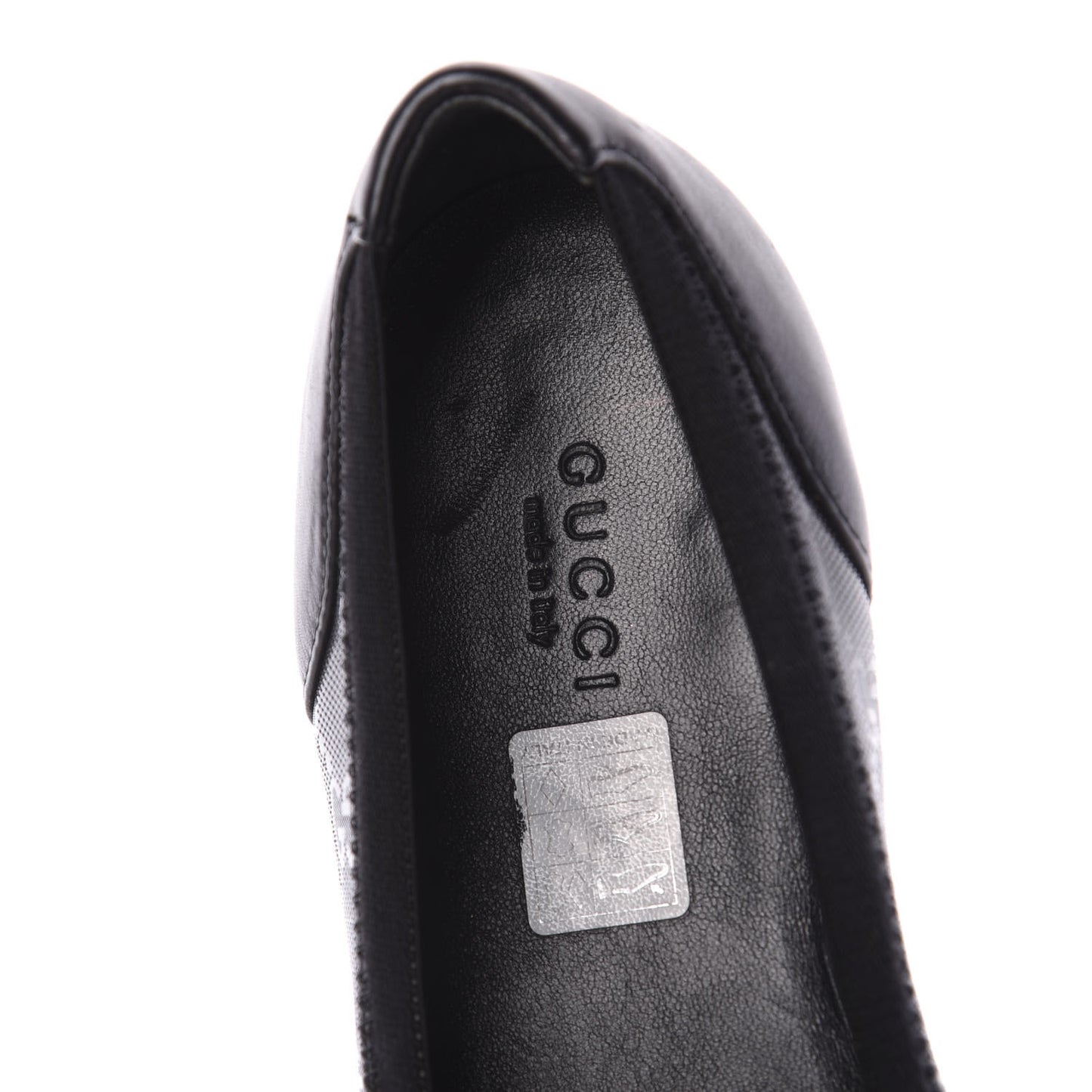 Imprime Monogram Ballerina Flats 36 Black