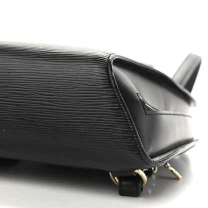 Louis Vuitton Epi Mabillon Backpack Black 9 of 13