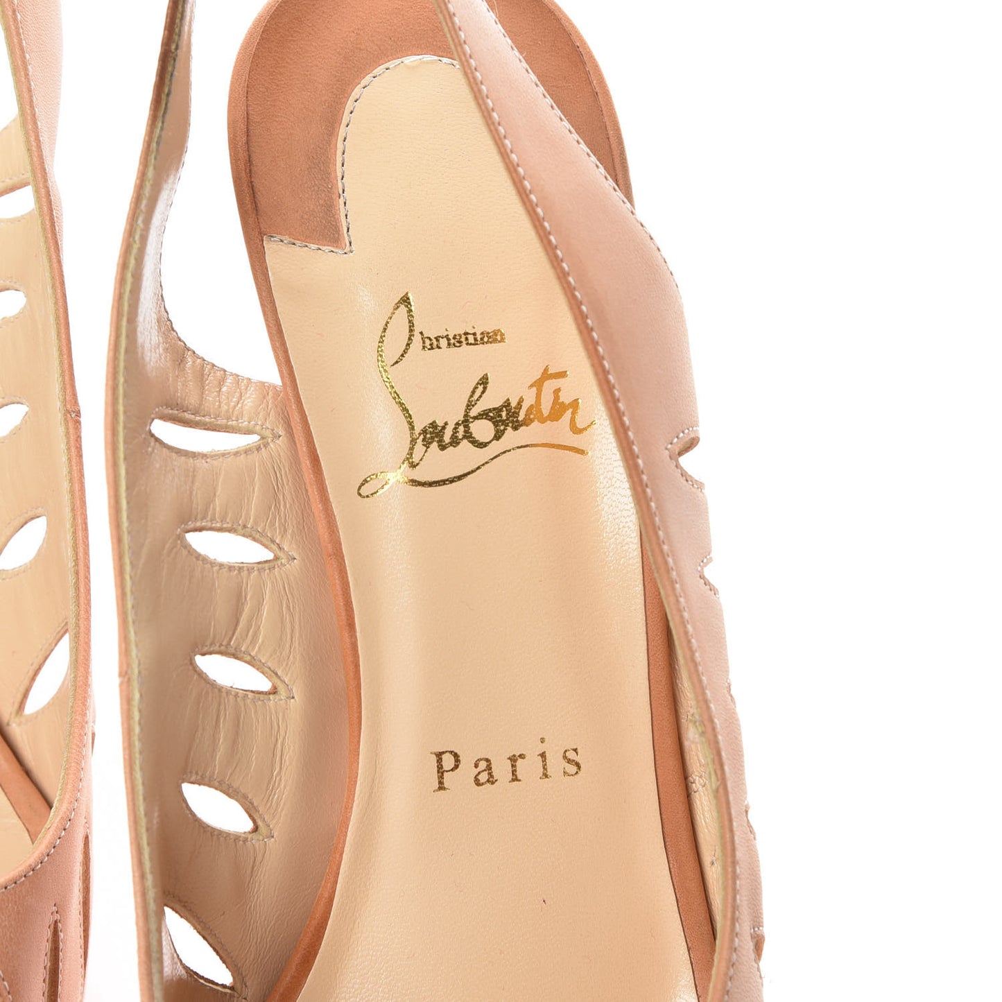 Calf Vegetale Griff Sling 120 Pumps 39 Natural Grezzo
