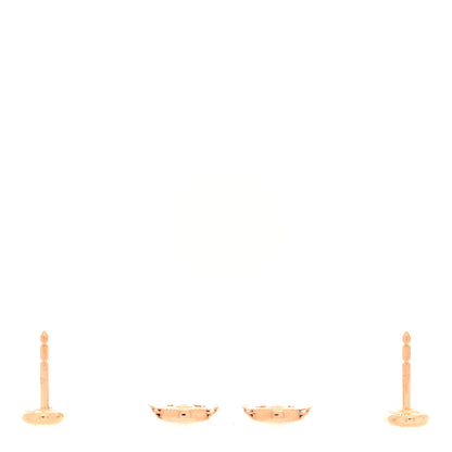 Hermes 18K Rose Gold TPM Farandole Stud Earrings 3 of 5
