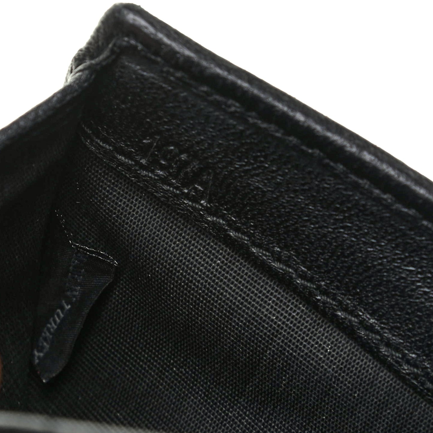 Nappa Matelasse Lux Flap Wallet Black