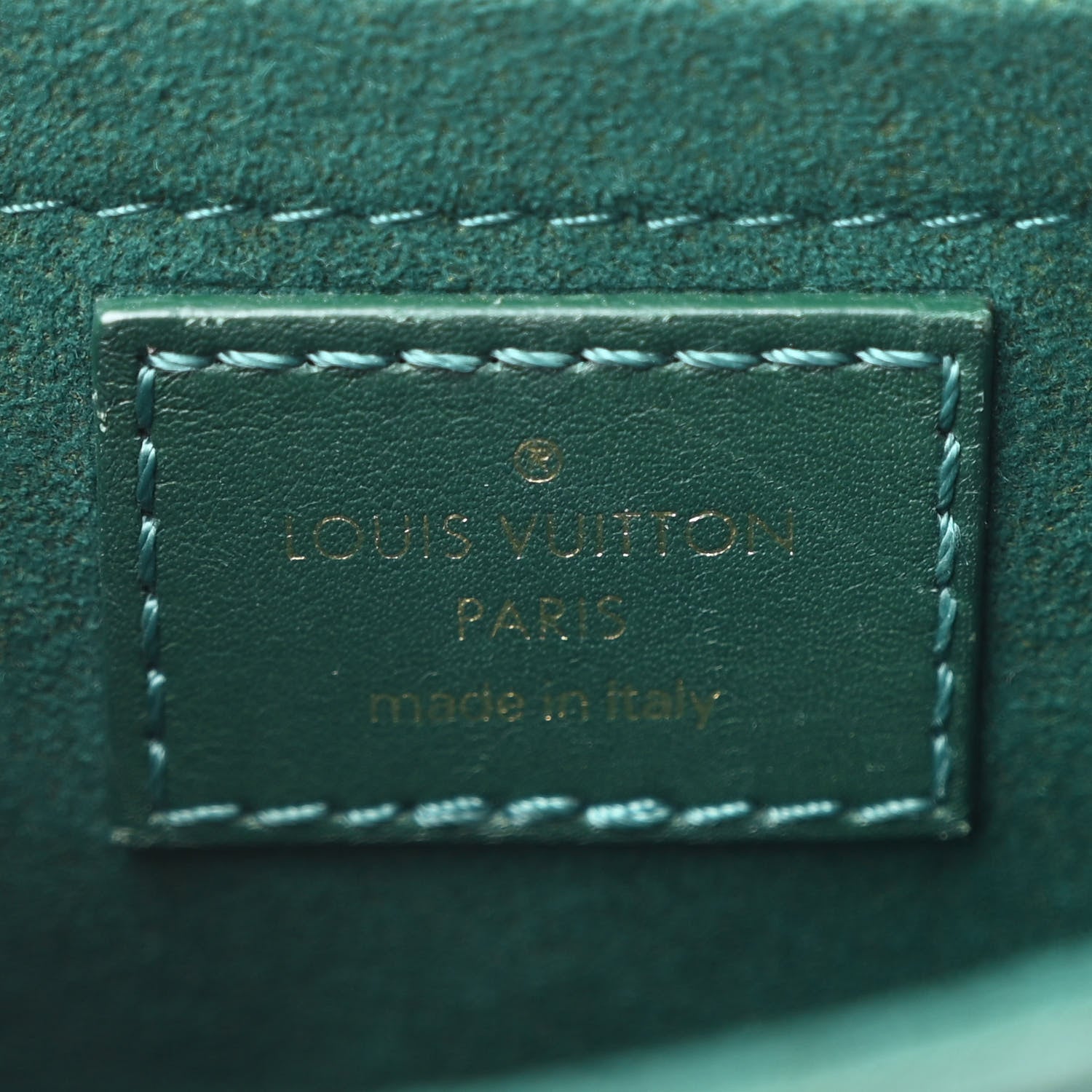 Louis Vuitton Calfskin New Wave Chain PM Emerald 6 of 10