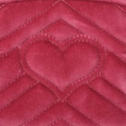 Gucci Velvet Matelasse GG Marmont Belt Bag 75 30 Light Raspberry Rose 9 of 12