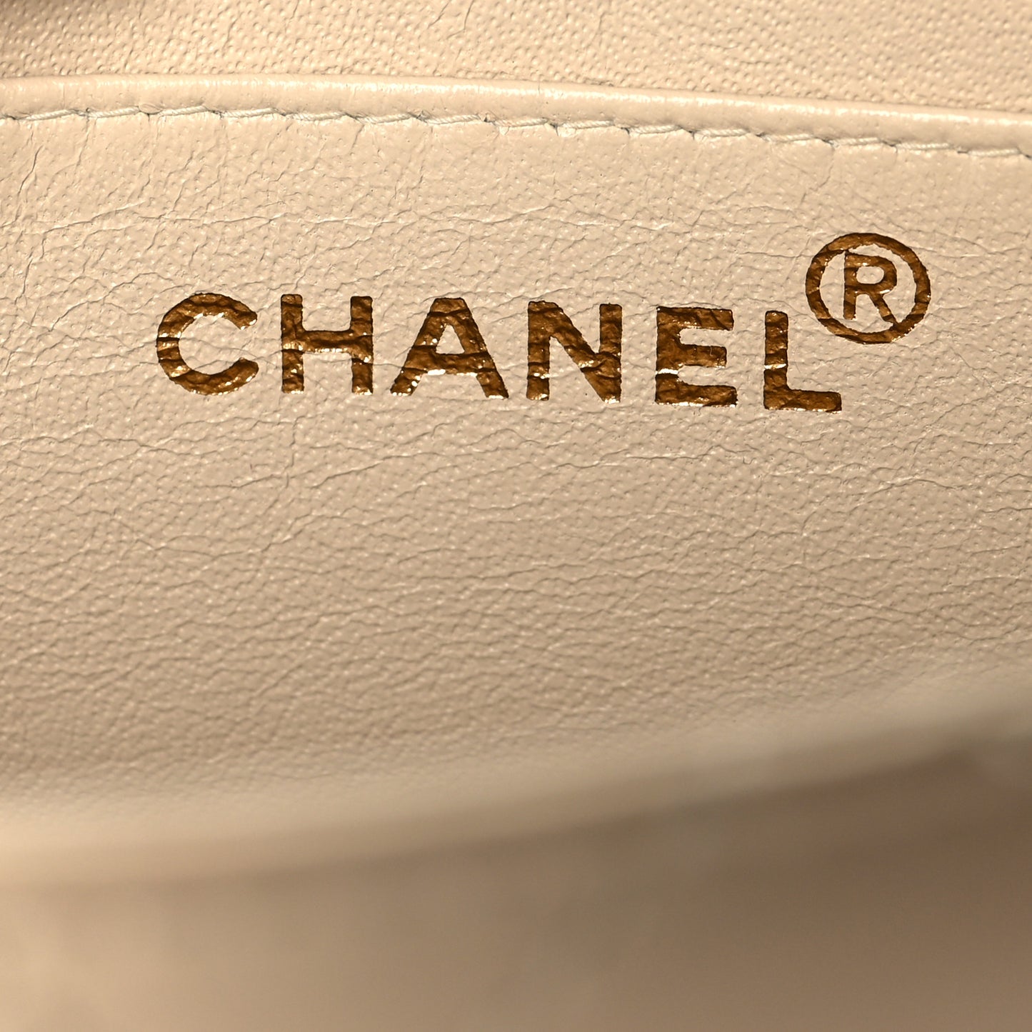 Lambskin Quilted Small Single Flap White
