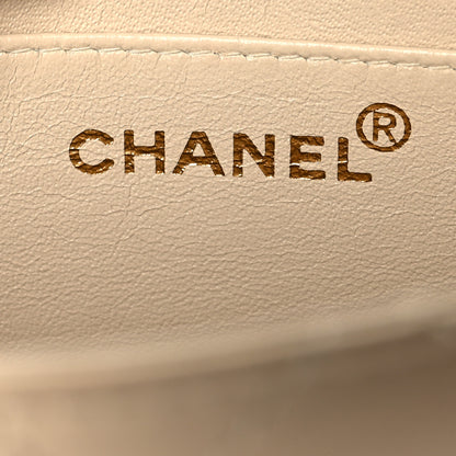 Chanel Lambskin Quilted Small Single Flap White 5 of 16