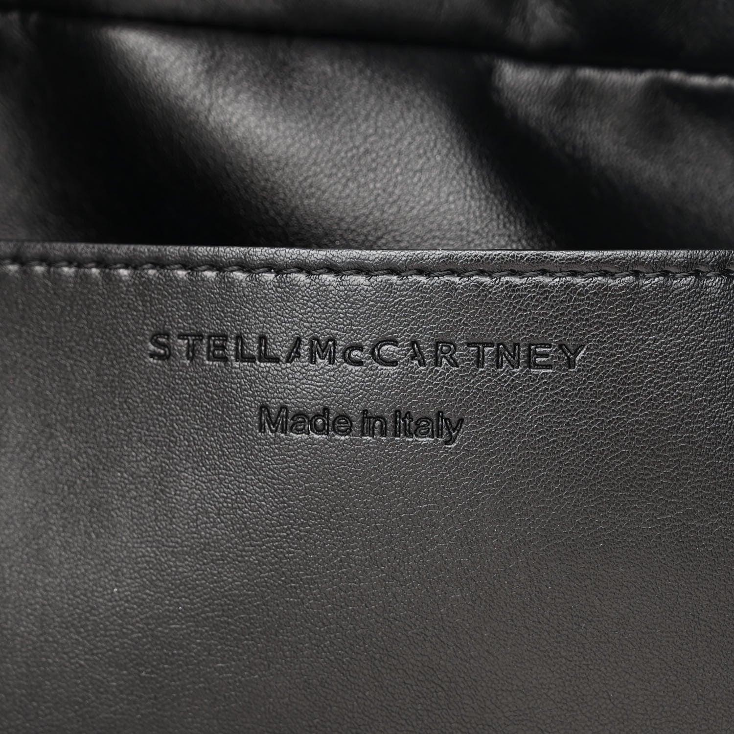 Stella McCartney Eco Alter Nappa Frayme Padded Tote Black 6 of 11