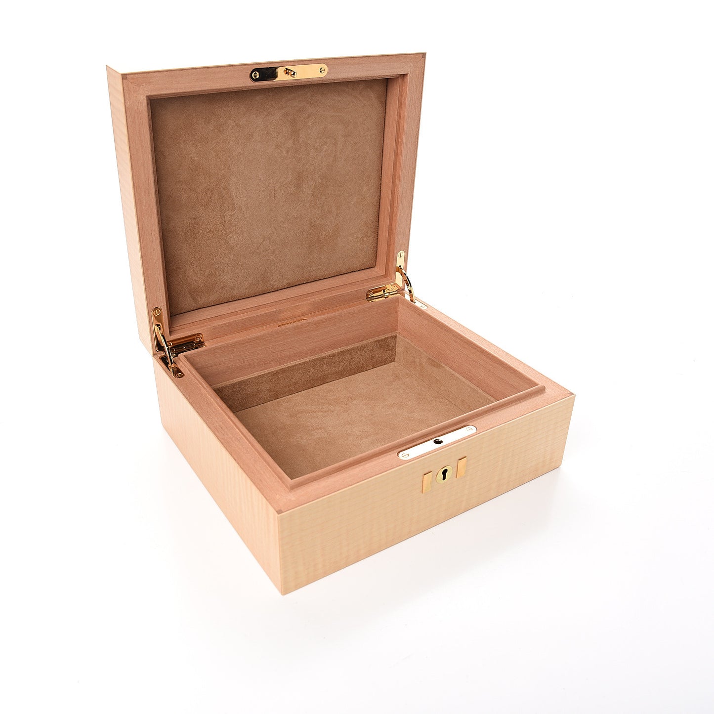 Wood H Deco Jewelry Box