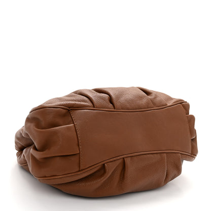 Fendi Crinkled Lambskin Small Mia Tote Camel 4 of 11