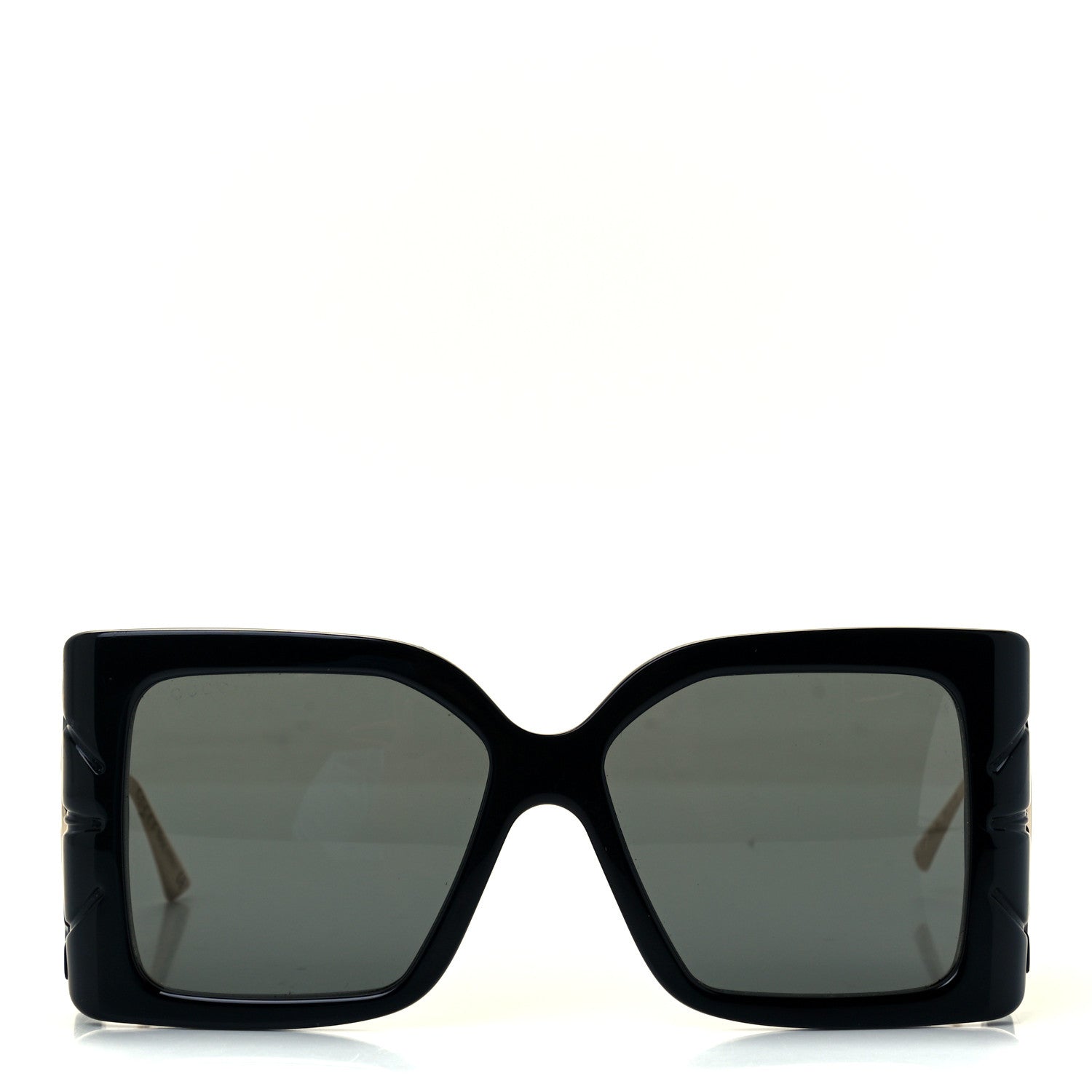 Gucci Acetate Square Frame Wing Sunglasses GG0535S Black 2 of 8