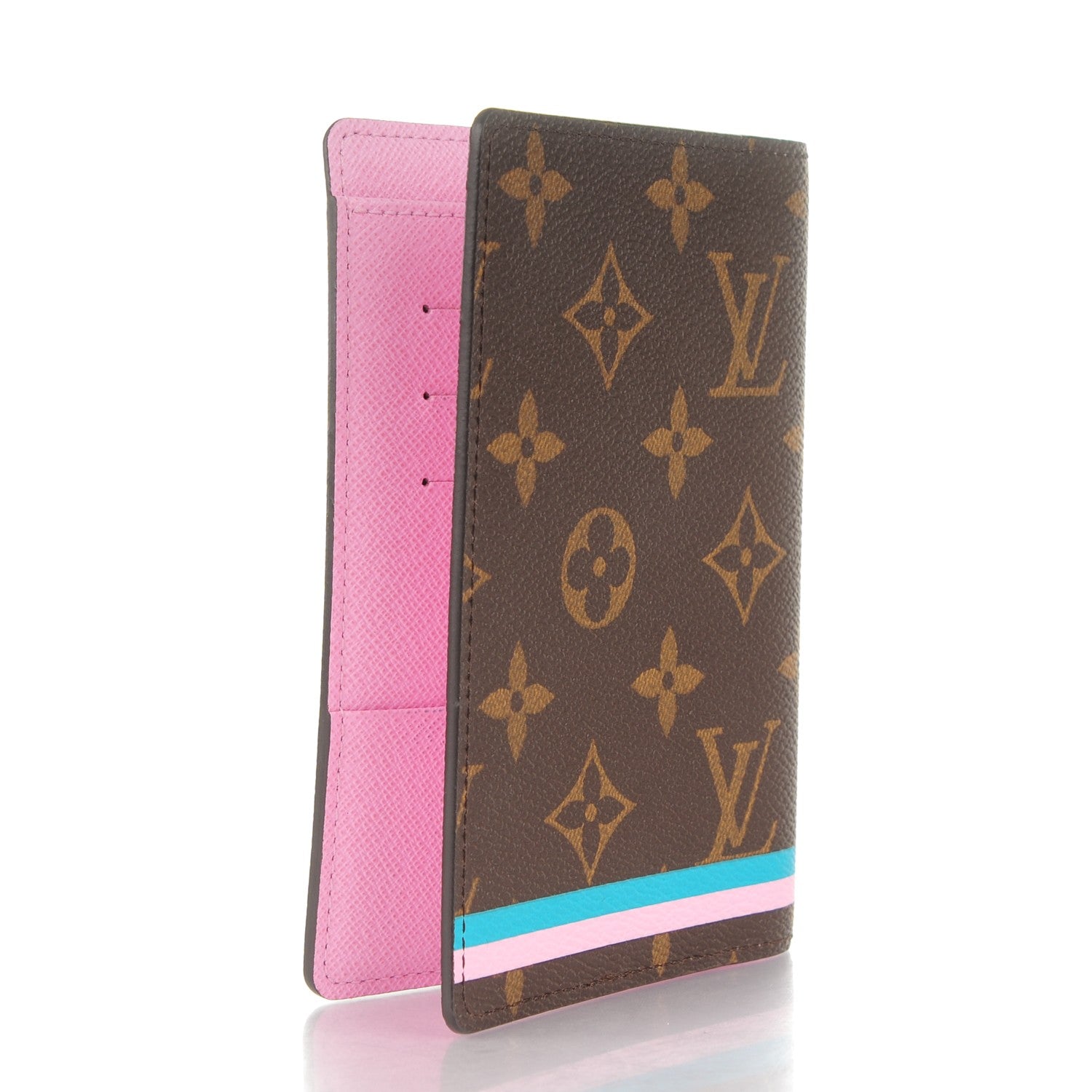 Louis Vuitton Monogram 2016 Christmas Animation Passport Cover Rose Ballerine 3 of 7