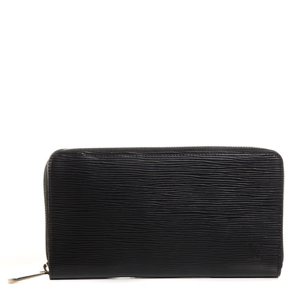Louis Vuitton Epi Zippy Organizer Wallet Black 1 of 7