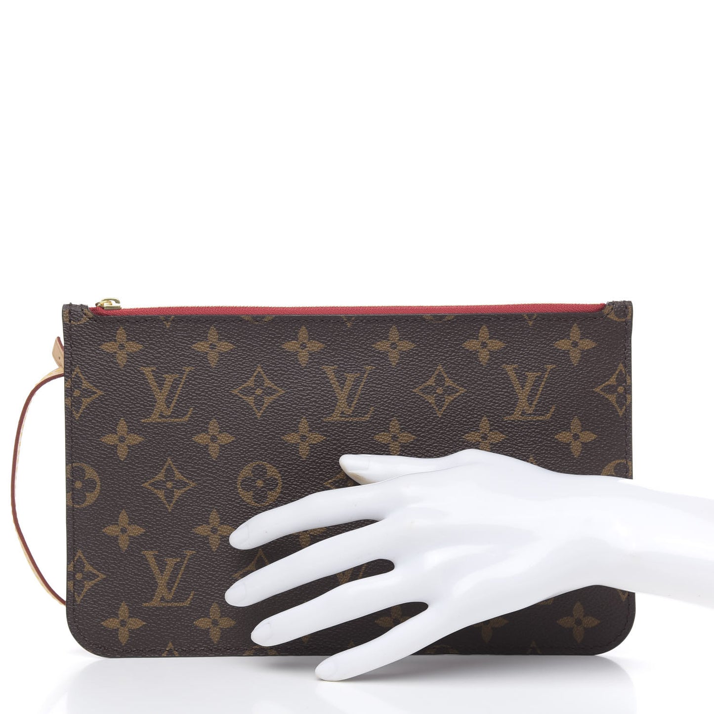 Monogram Neverfull MM GM Pochette Cherry