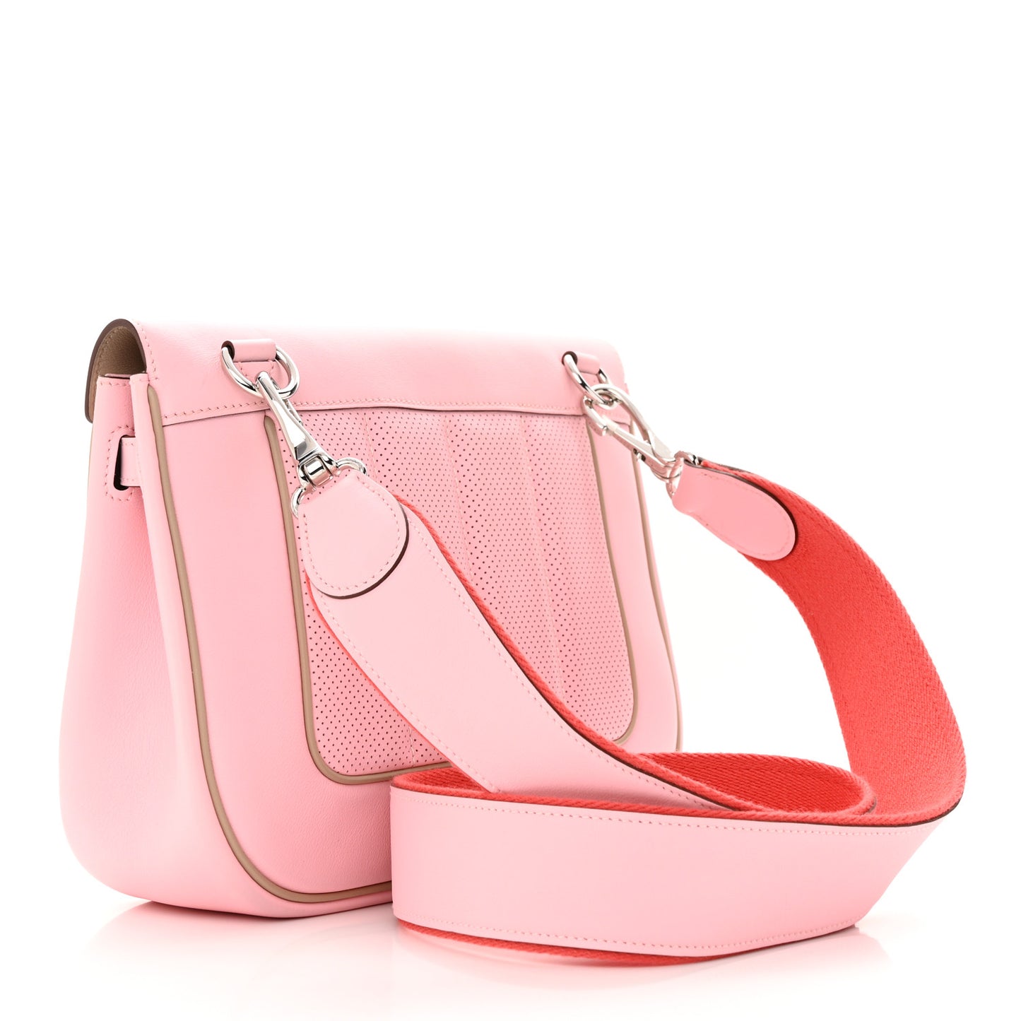Veau Swift Sac Berline 28 Rose Sakura Argile