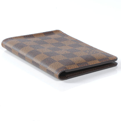 Louis Vuitton Damier Ebene Passport Wallet Organizer 4 of 7