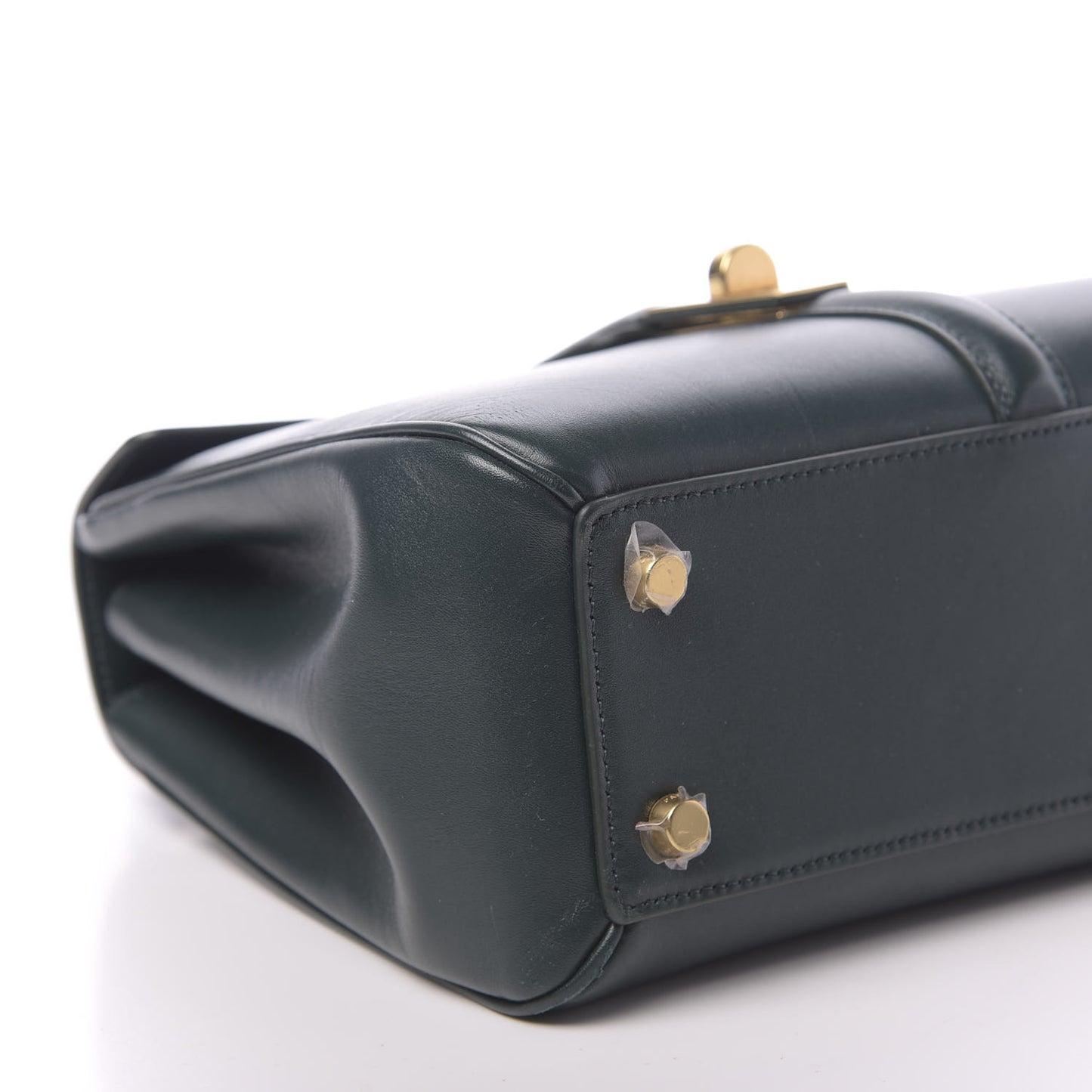 Satinated Calfskin Small 16 Top Handle Bag Amazone