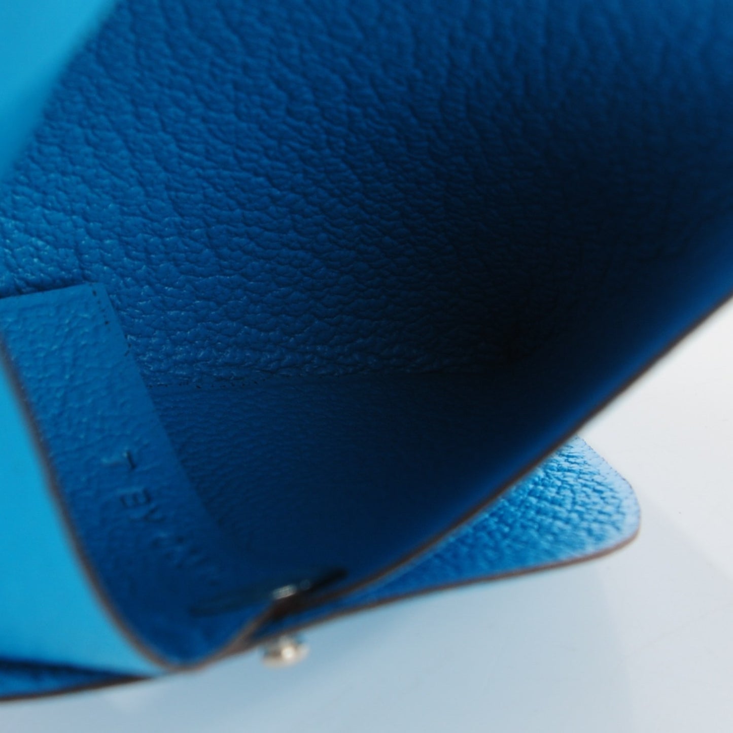 Chevre Mysore Bastia Coin Purse Bleu Azteque