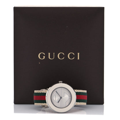 Gucci Stainless Steel Nylon 36mm U-Play Quartz Watch 5 of 5