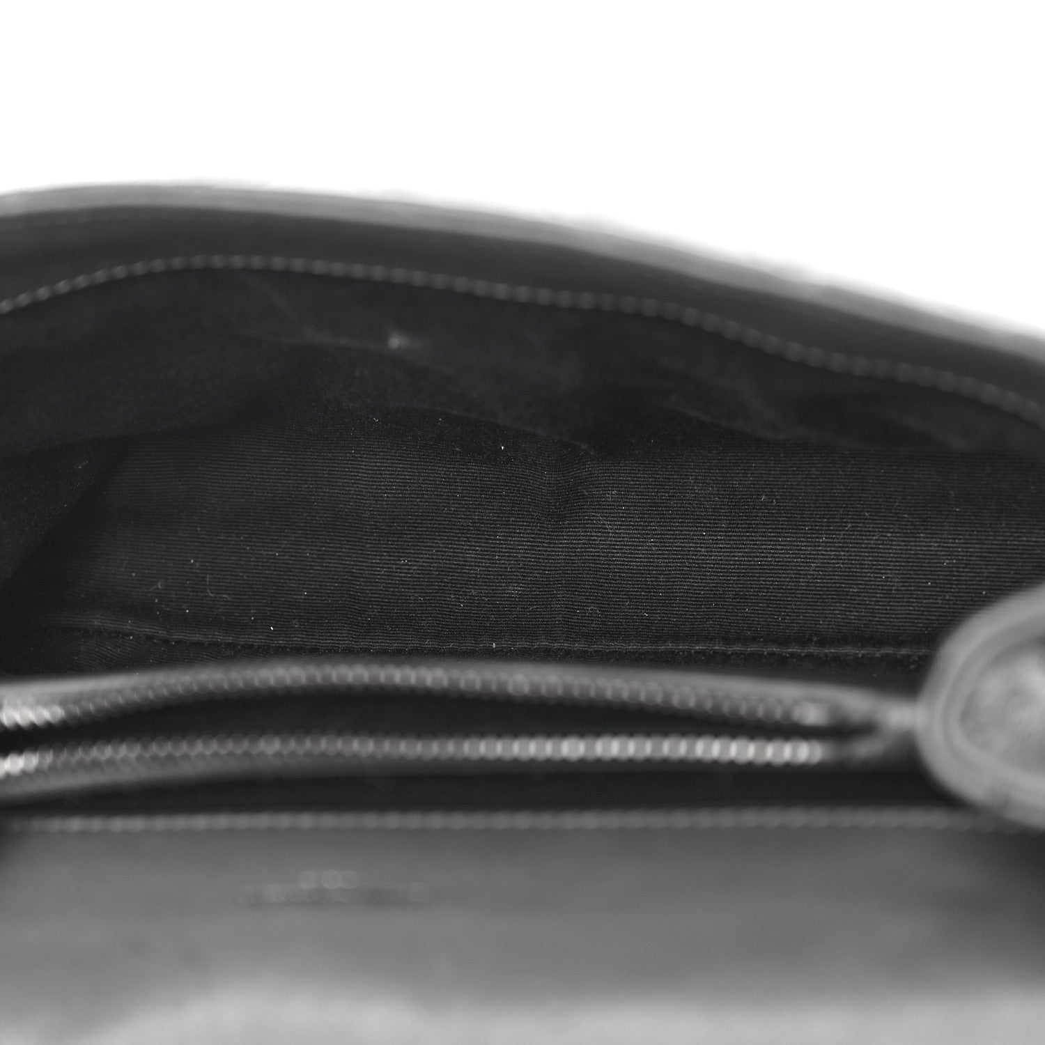 Saint Laurent Sheepskin Matelasse Chevron Monogram Medium College Bag Storm 5 of 12