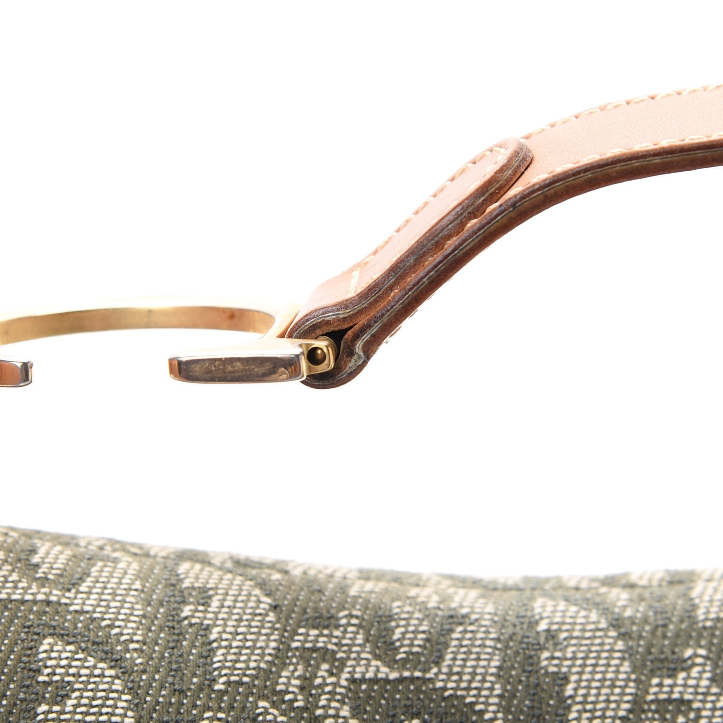 Monogram Double Saddle Bag Green