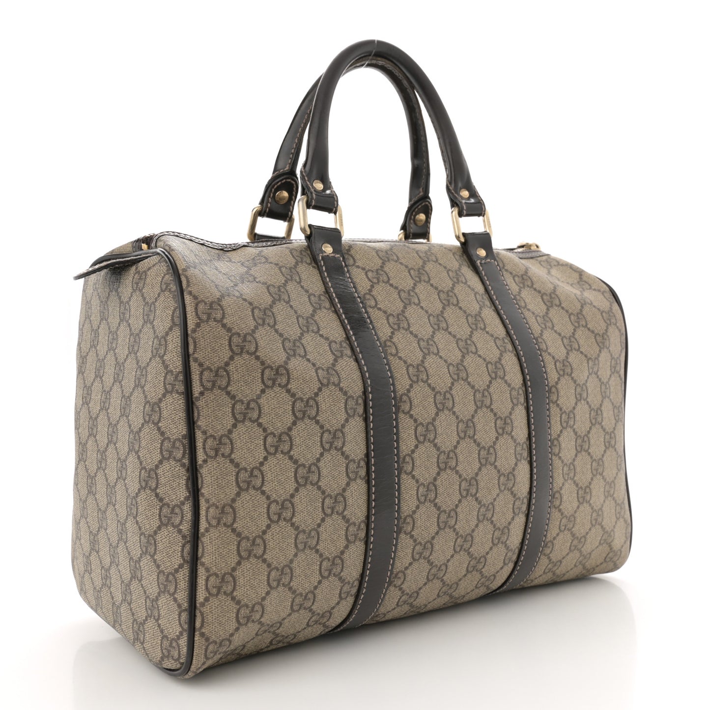 GG Plus Monogram Medium Joy Boston Dark Brown