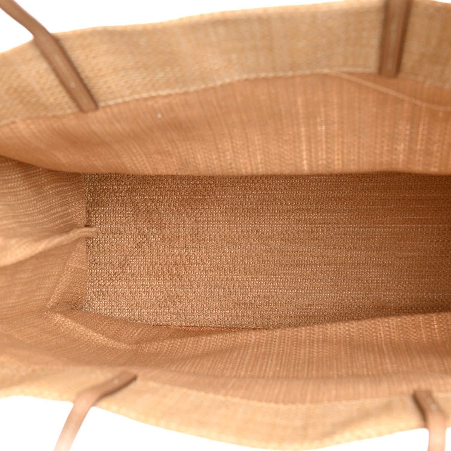 Prada Raffia Logo Tote Naturale 5 of 9