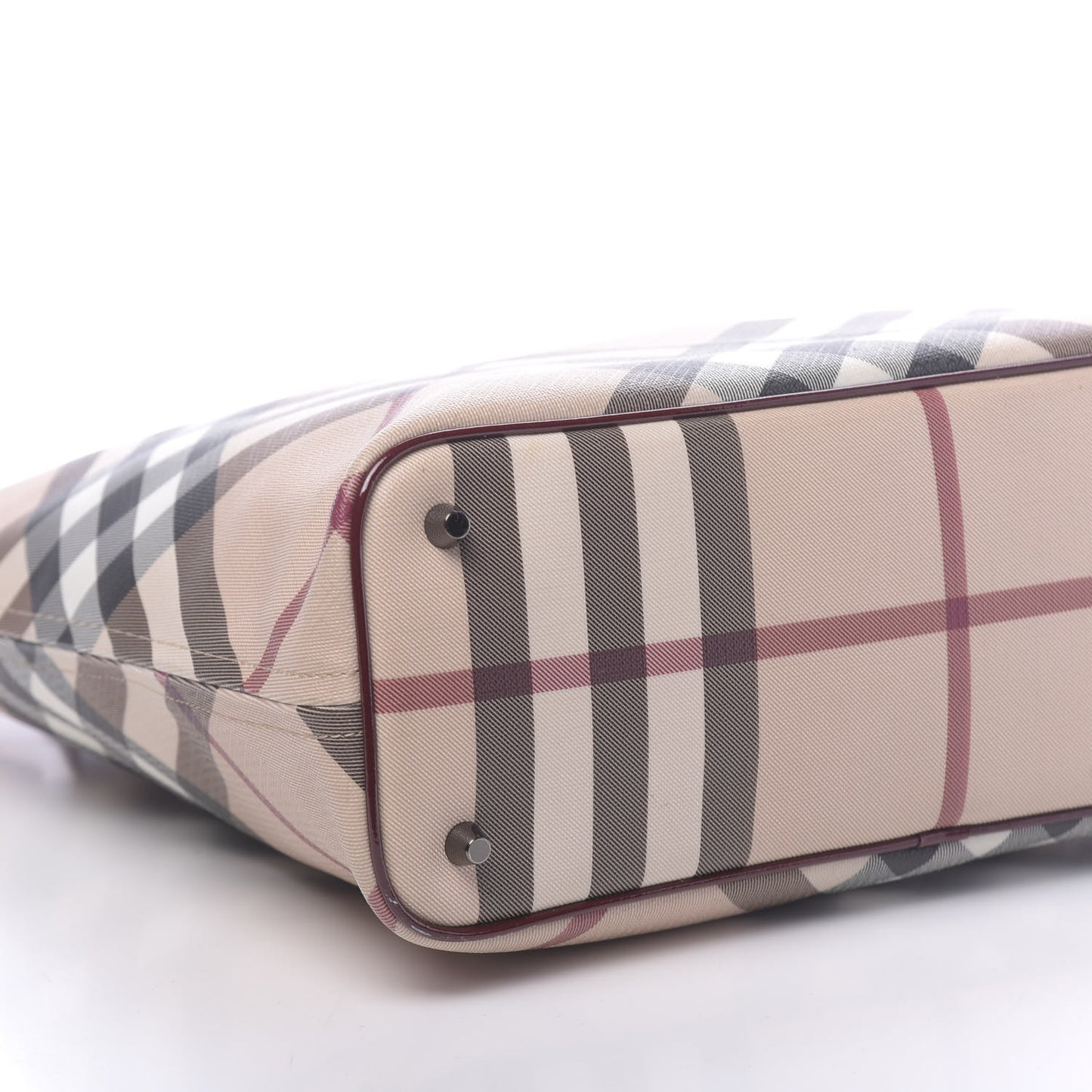 Supernova Check Regent Tote Berry Red
