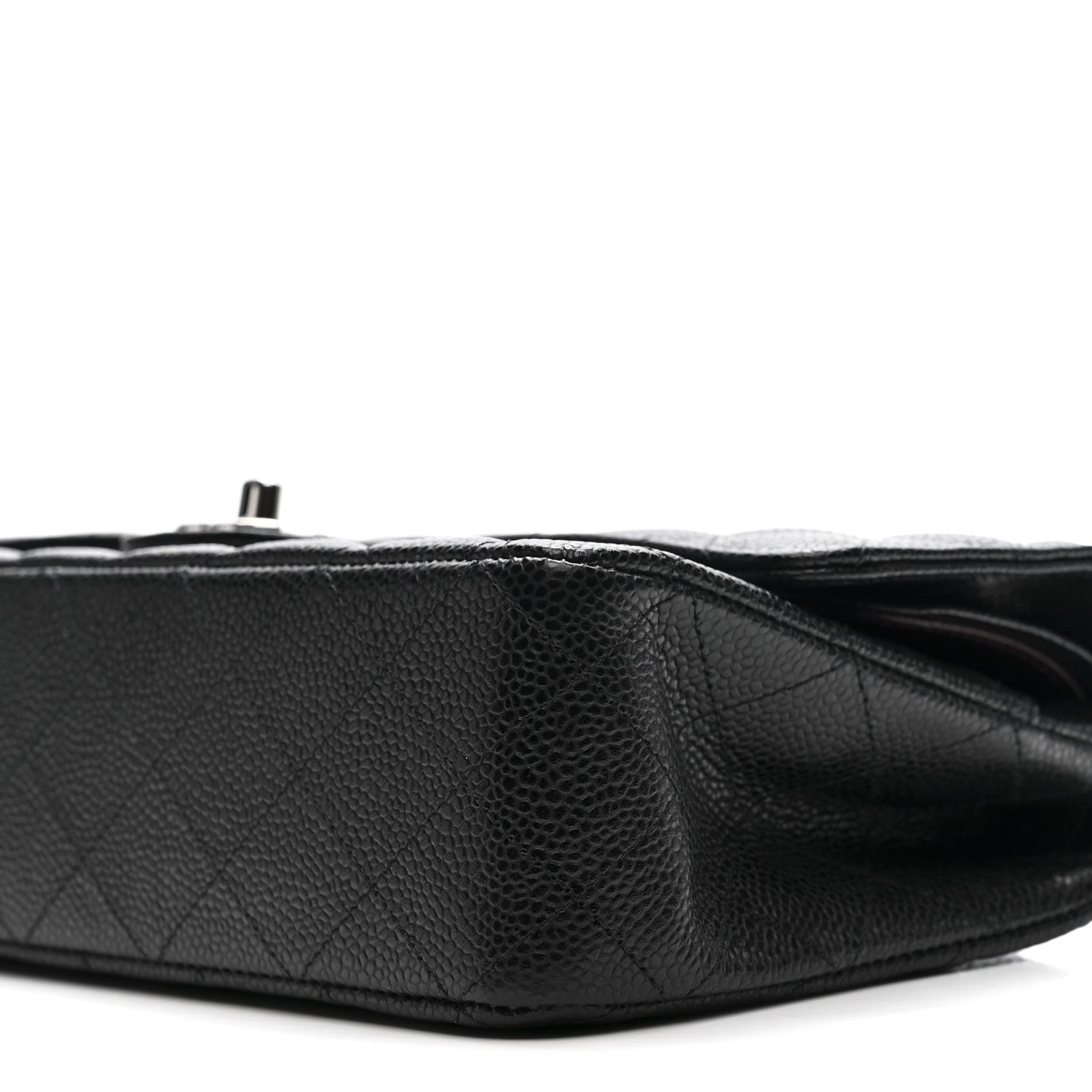 Chanel Caviar Quilted Medium Double Flap Black 10 of 11