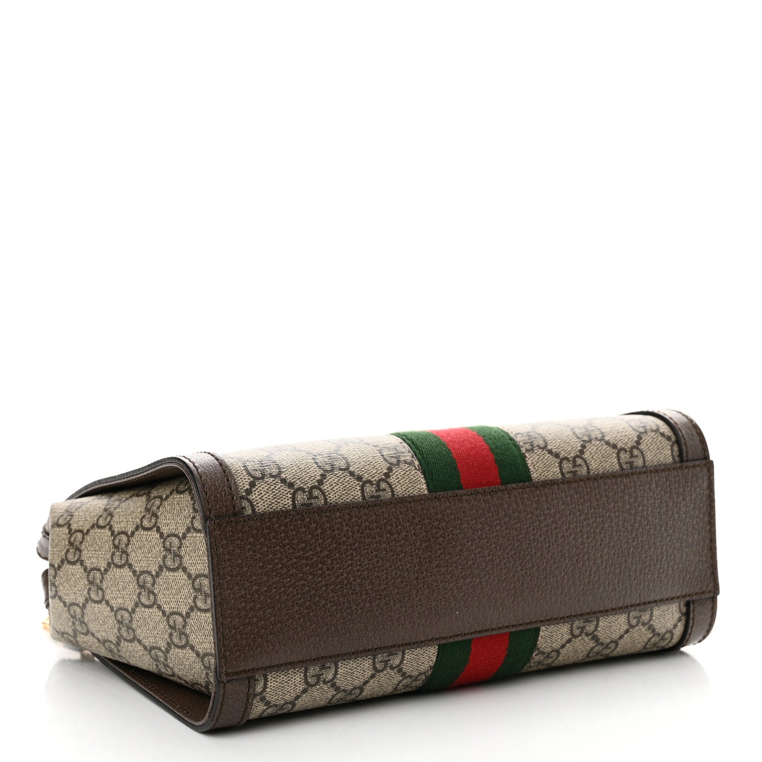 Gucci GG Supreme Monogram Small Ophidia Tote Bag Brown 4 of 11