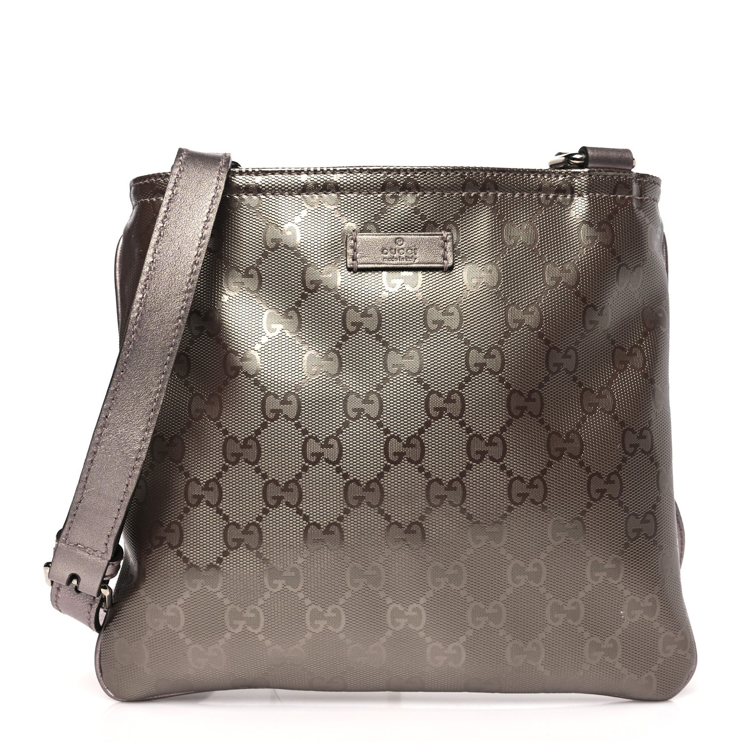 Imprime Monogram Small Flat Messenger Bag Mauve