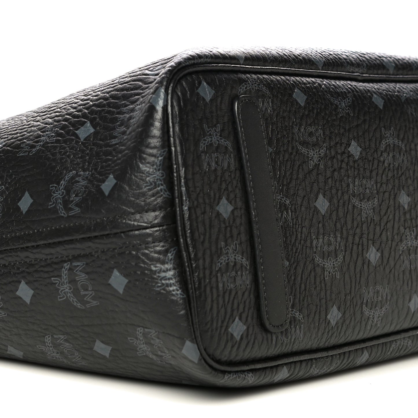 Visetos Medium Reversible Shopper Tote Black