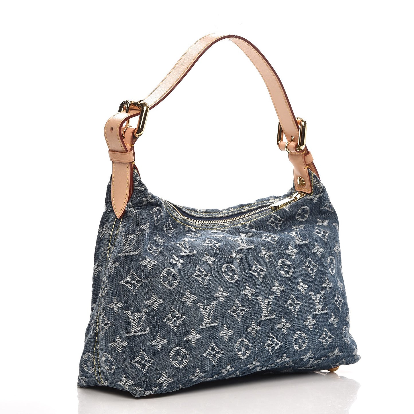 Monogram Denim Baggy PM Blue