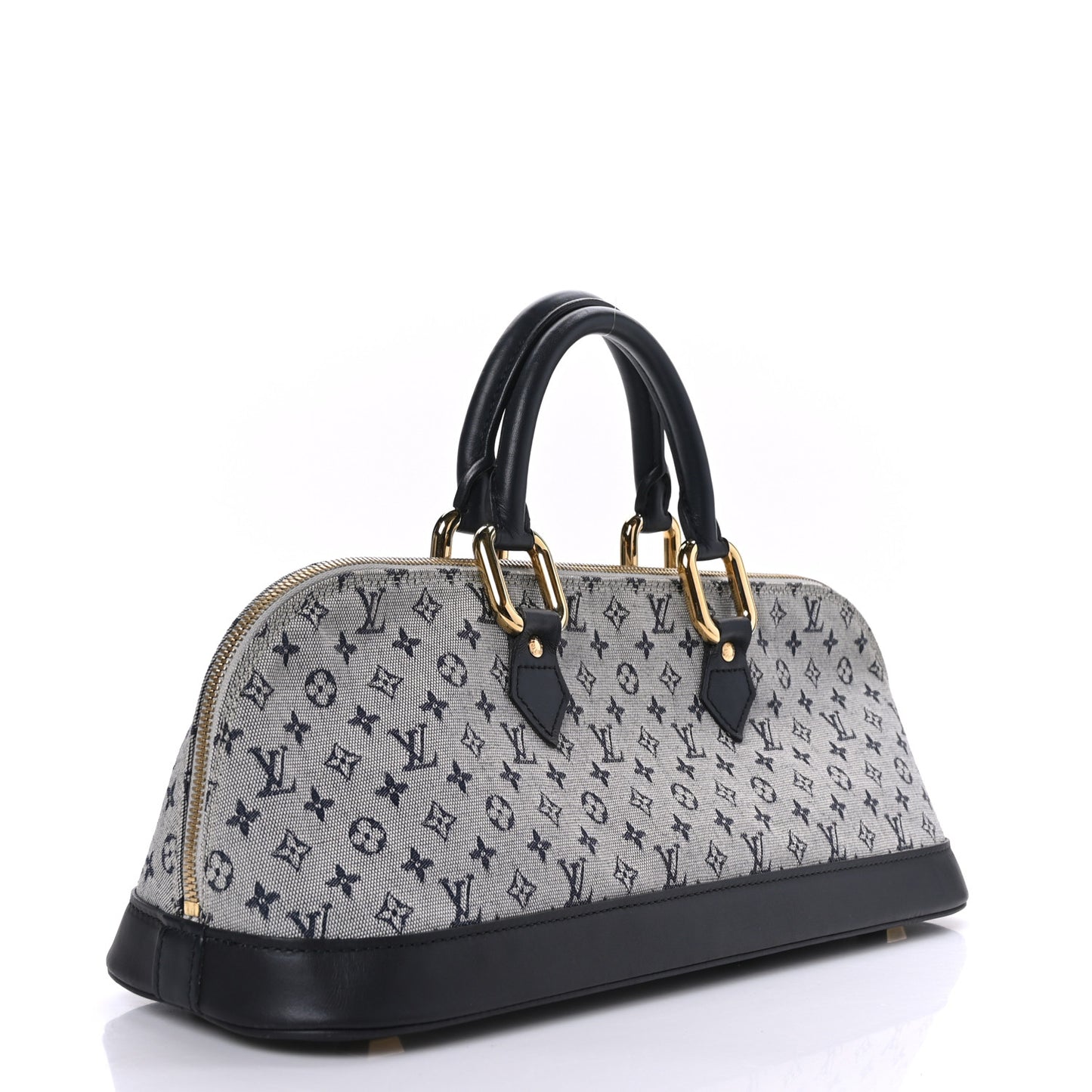 Mini Monogram Alma Long Blue
