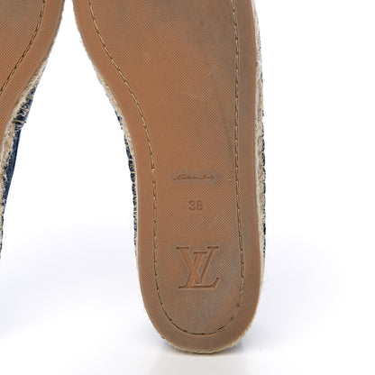 Louis Vuitton Denim Croisiere Espadrille 38 Marine 8 of 11