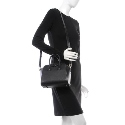 Givenchy Sugar Goatskin Mini Antigona Black 2 of 11