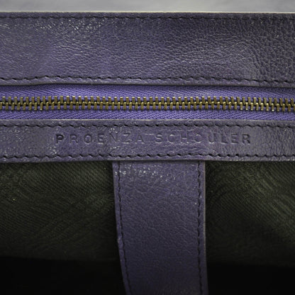 Proenza Schouler Lambskin PS1 Large Satchel Violet 8 of 8