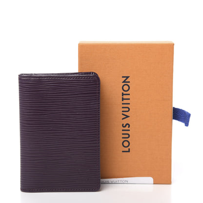 Louis Vuitton Epi Pocket Organizer Cassis 7 of 7