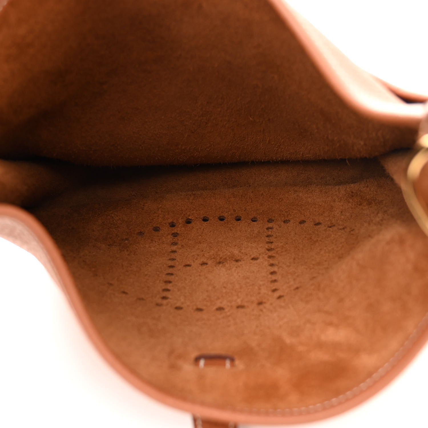 Hermes Taurillon Clemence Evelyne III PM Gold 5 of 10