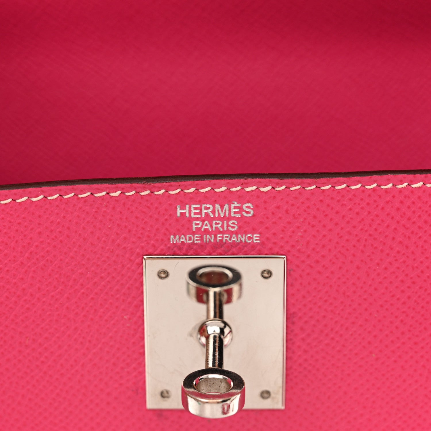 Hermes Epsom Kelly Sellier 32 Rose Tyrien 6 of 15