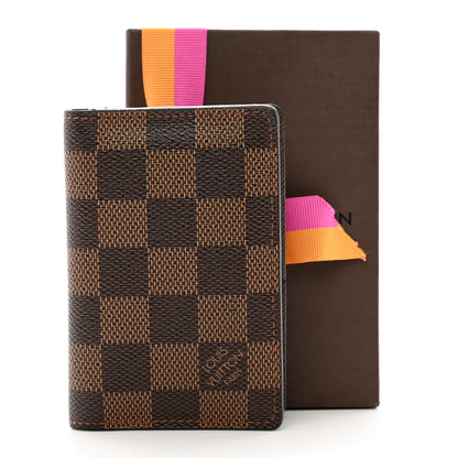 Louis Vuitton Damier Ebene Pocket Organizer NM 9 of 9