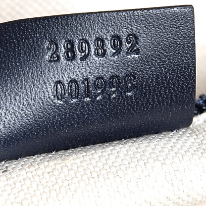 Gucci GG Plus Monogram Medium Travel Bag Navy 8 of 8
